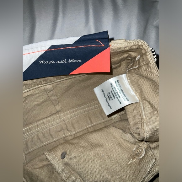 Sundry button fly tan pants with stripe down the legs nwt size 31 - Picture 10 of 14